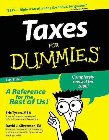 Taxes for dummies. Things To Know About Taxes for dummies. 